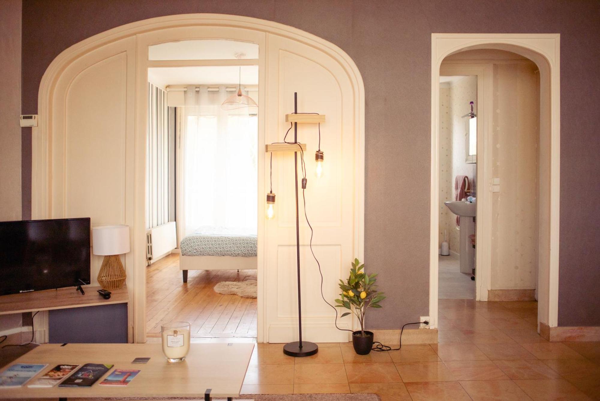 Spa , Jardin 250M2 Et Appartement Cosy De 60 M2 Au Centre Boulogne-sur-Mer Eksteriør billede