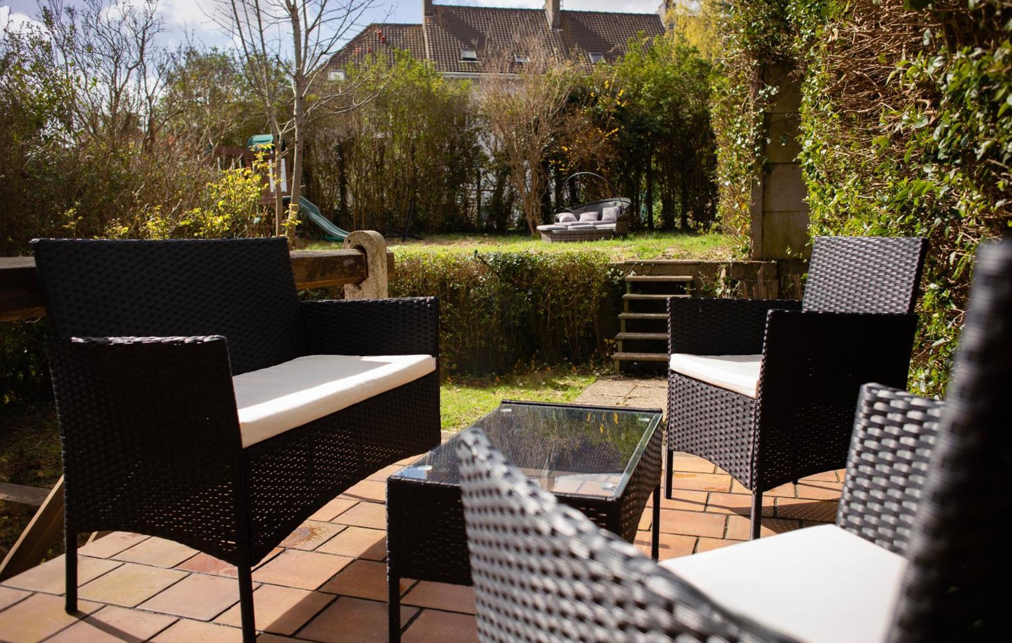 Spa , Jardin 250M2 Et Appartement Cosy De 60 M2 Au Centre Boulogne-sur-Mer Eksteriør billede